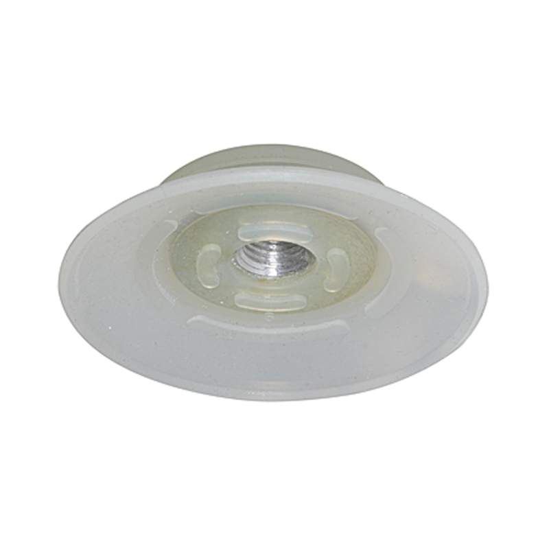 RIEGLER Flachsauger rund, PFG ø: 5 mm, Silikon