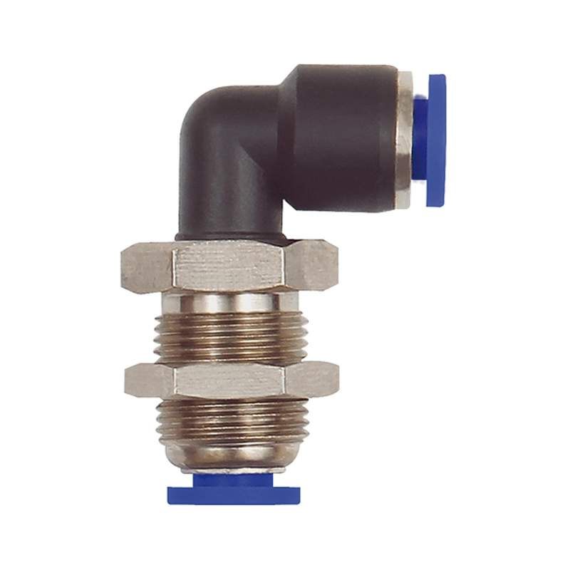 RIEGLER L-Schott-Steckverbindung »Blaue Serie« mini, M8x0,75, Schl.-Ø 3