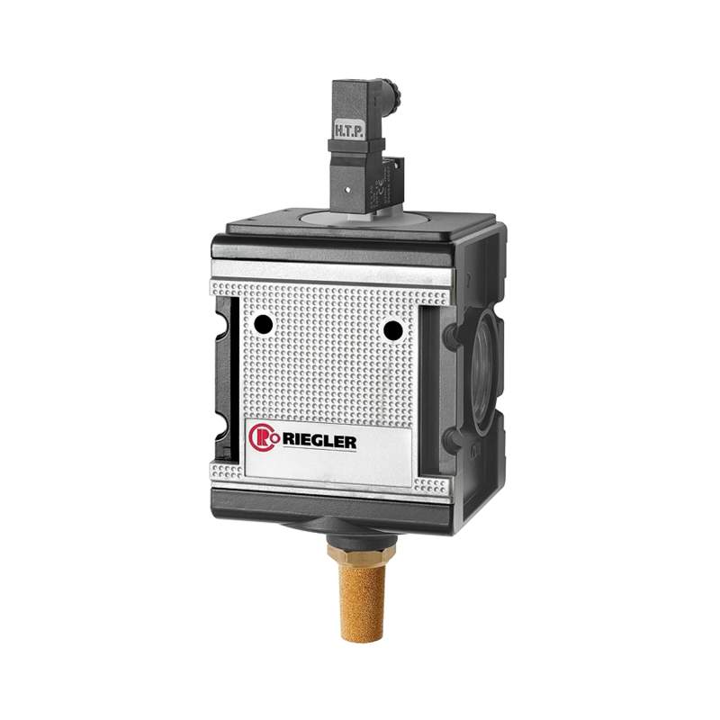 RIEGLER Schaltventil (3/2-Wegeventil) »multifix«, 24 V AC, BG 4, G 1