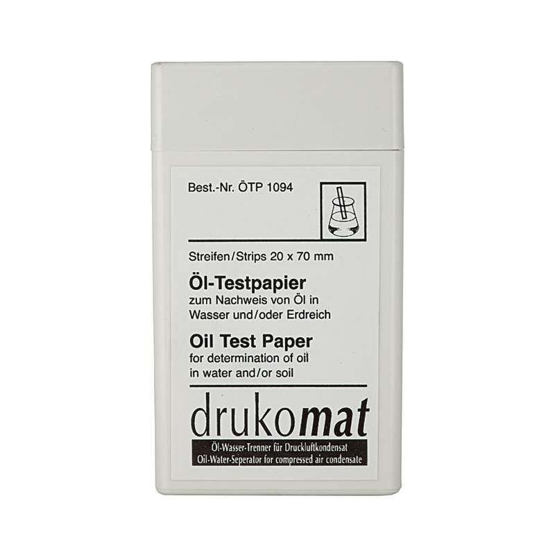 RIEGLER Öl-Testpapier (50 Streifen), für Öl-Wasser-Trenner »drukosep«