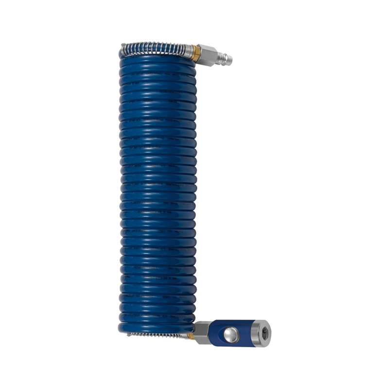 RIEGLER Spiralschl.-Kupplung-Set, Sicherheitskpl., Nylon, ø11,8x9,5, 7,5m