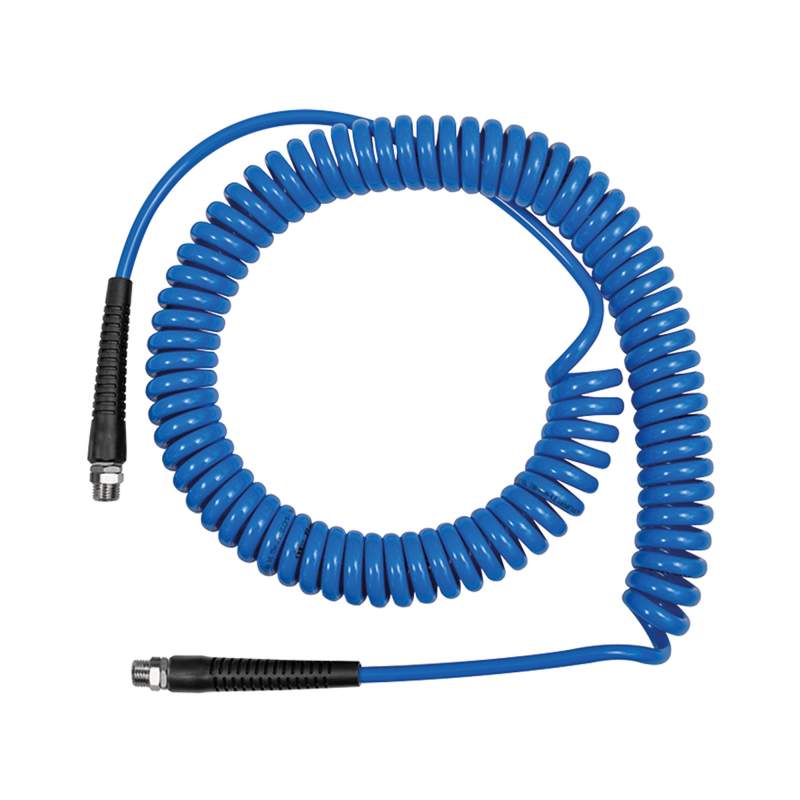 RIEGLER Spiralschl., Verschr., drehb., Knicksch., PU,G1/4, Ø8x5, 10m