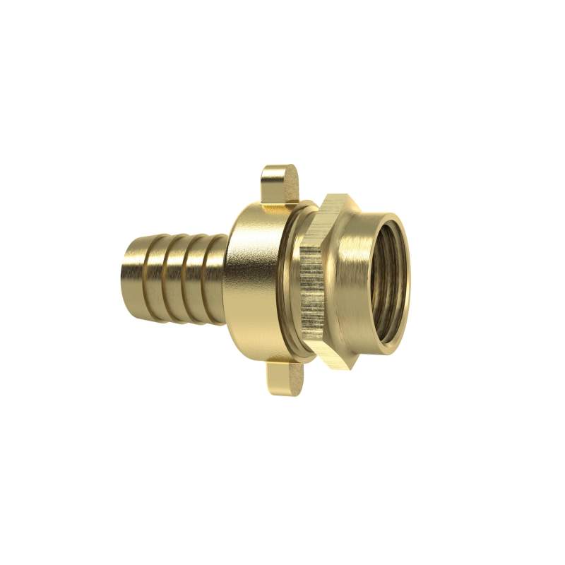 RIEGLER 3/3 Standrohrver., G1/2IGx13, Mutter 3/4", flachd. CH Ausf., MS