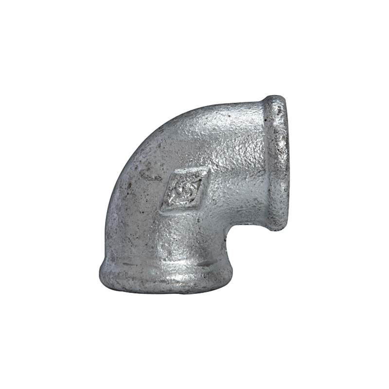 RIEGLER Winkel 90, 90°, IG/IG, Rp 1 1/2, schwarzer Temperguss feuerverz.