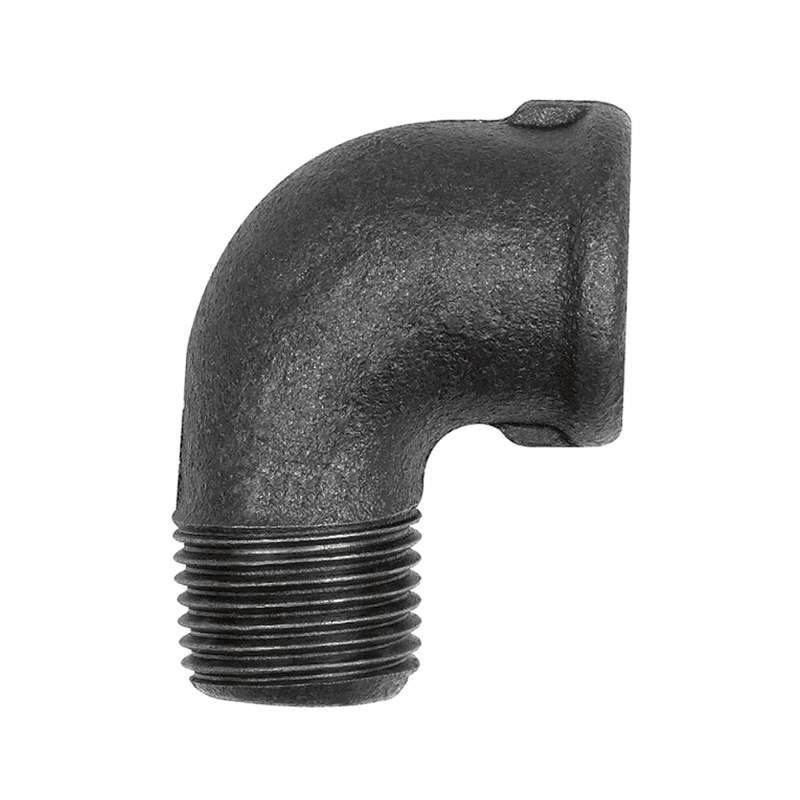 RIEGLER Winkel 92, 90°, Rp 1 1/2 i., R 1 1/2 a., Temperguss schwarz