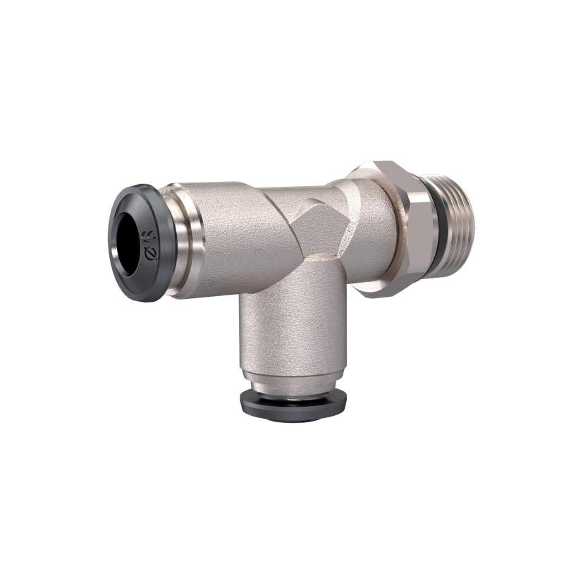 RIEGLER T-Steckverschraubung »universal short« L-Form, drhb. 1/8, Schl.6