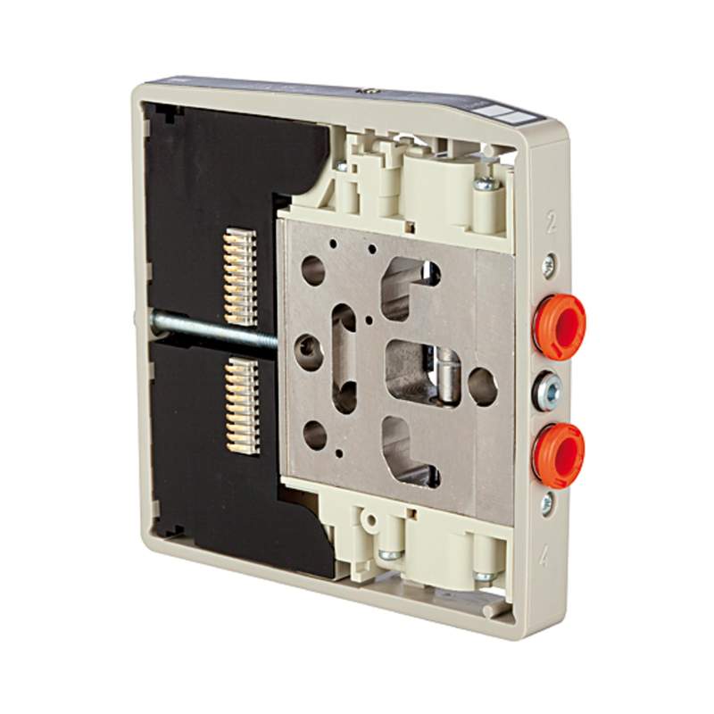 METAL WORK Ventilscheibe HDM, Anschl. 6 mm, 5/2-Wege monostabil, nutzt 1 Pin
