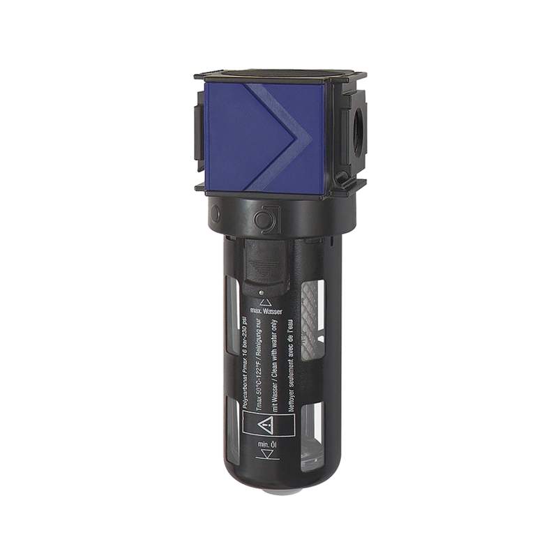RIEGLER Aktivkohlefilter »variobloc« PC-Behälter, Schutzkorb, BG 2, G 3/4