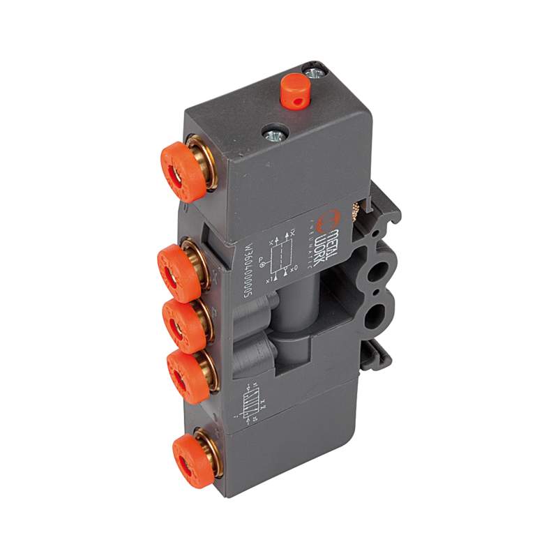 METAL WORK Pneumatik Logikelement, MEMORY, Technopolymer, DN 2,7