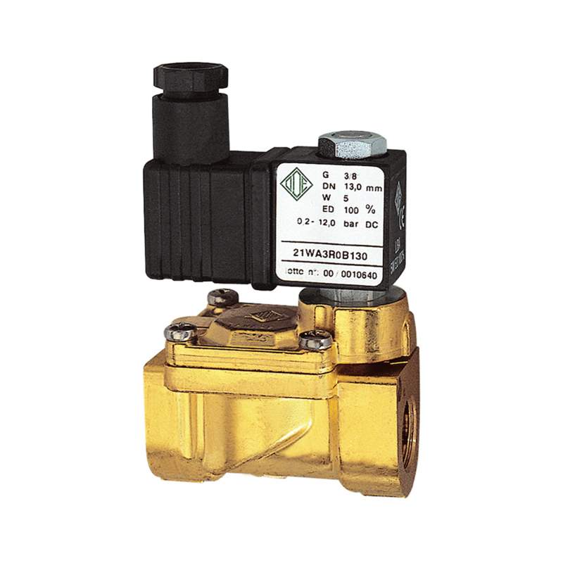RIEGLER 2/2-MV,MS,NC,vorge.,230V,50Hz,10VA,NBR,G1/2,PN0,2-16bar